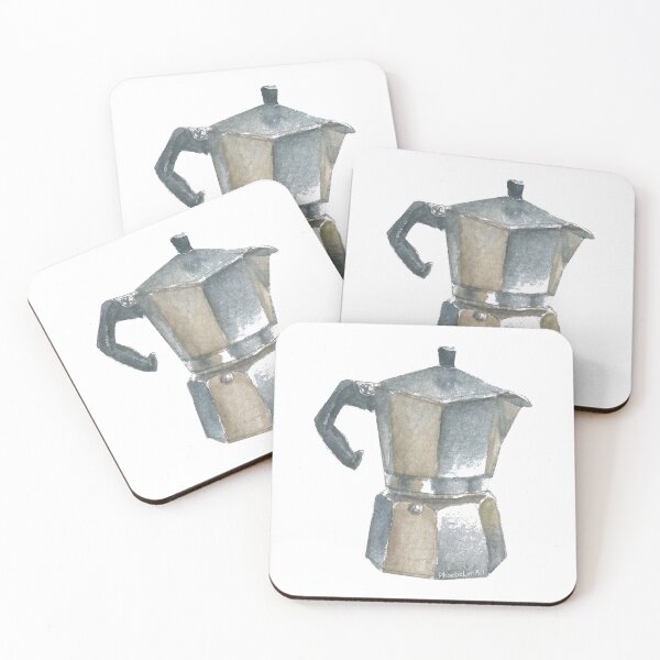 Item preview, Coffee Lover - Moka Pot designed and sold by PhoebeLimArt.