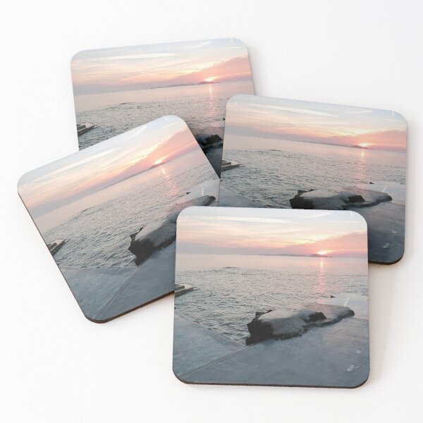Item preview, Sunrise at Havelet Bay, St Peter Port, Guernsey designed and sold by AgnesPerry2020.