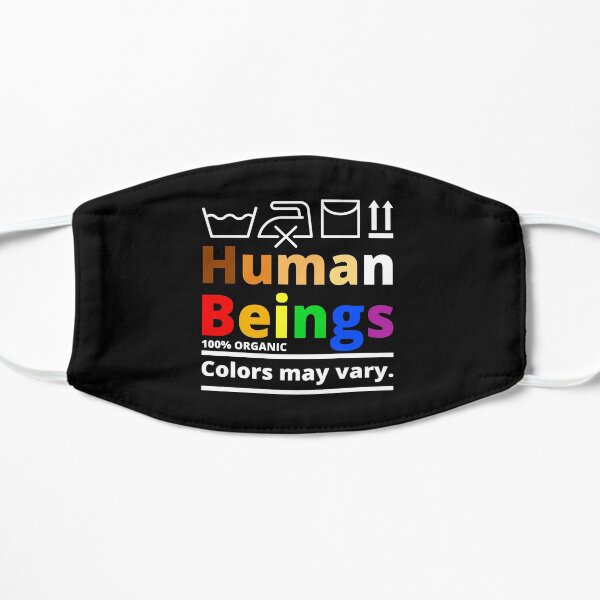 Human Beings 100% Organic Colors May Vary Gift For Men Women Mask