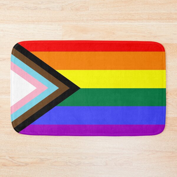 Item preview, Progress Pride Large Flag Print  designed and sold by SimplyPride.