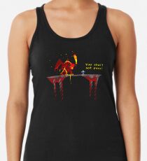 You shall not pass! Racerback Tank Top