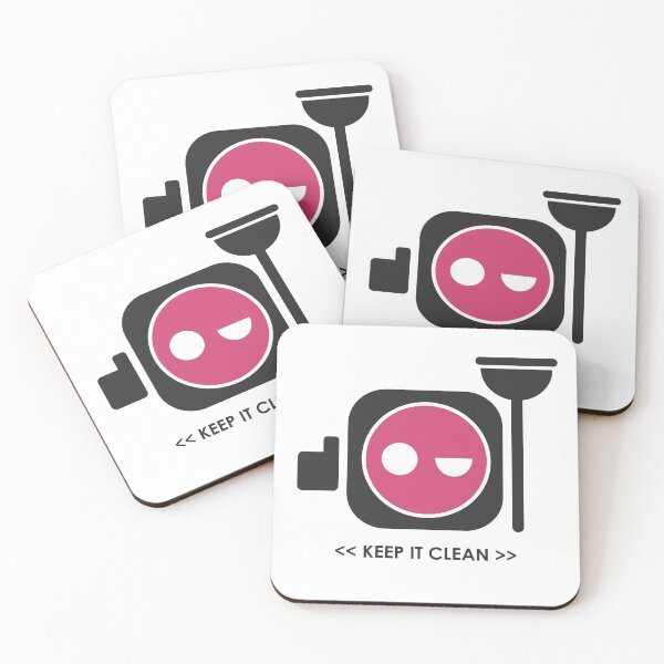 Item preview, Keep it Clean Pink designed and sold by KDesign13.