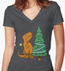 The Struggle Women's Fitted V-Neck T-Shirt