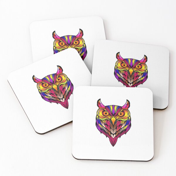 Artikelvorschau, Bunte psychedelische Eule - Bitte betreten Sie meinen Shop für weitere Designs entworfen und verkauft von PrintYourOwn.