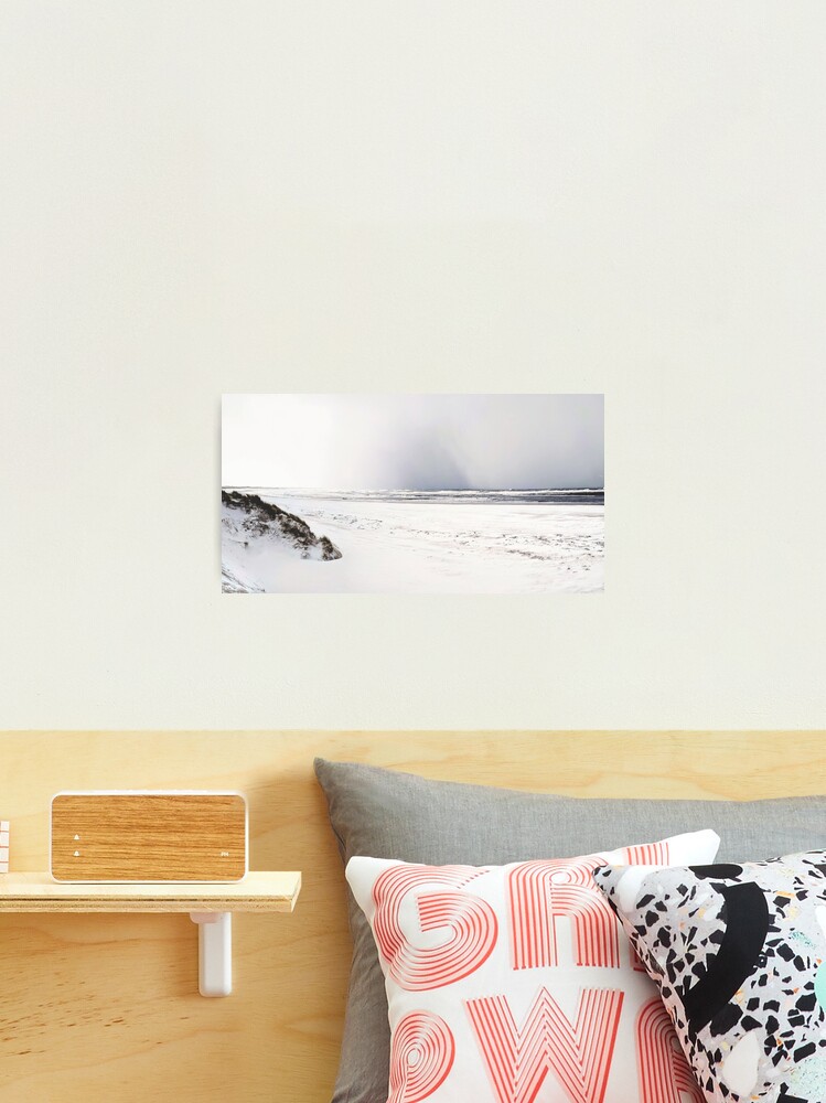 Thumbnail 2 of 3, Photographic Print, Snowy Coast designed and sold by Evcha.