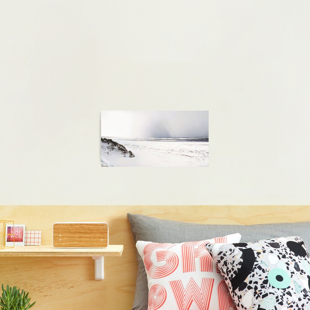 Snowy Coast Photographic Print
