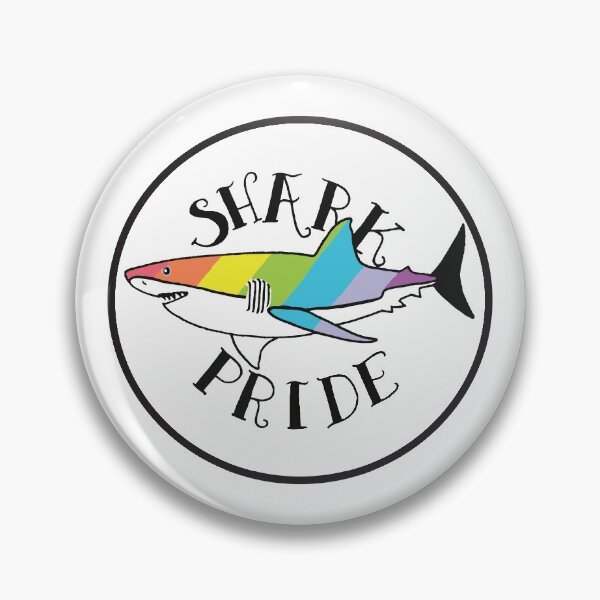 The Life of Sharks - Shark Pride Pin