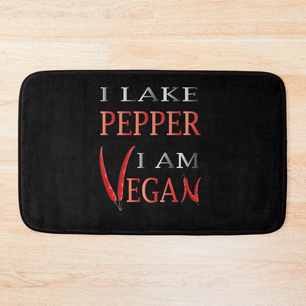 Item preview, I Lake Pepper I am Vegan designed and sold by greatatlas.
