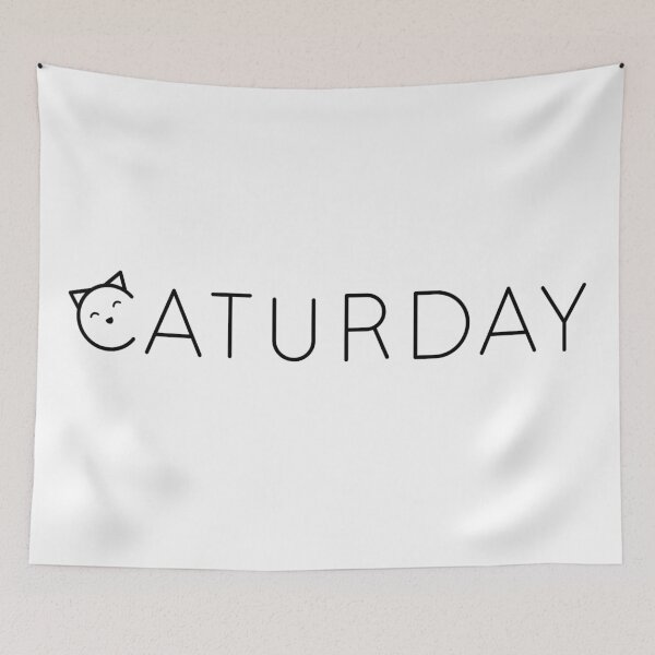 Item preview, Caturday  designed and sold by bubbliciousart.