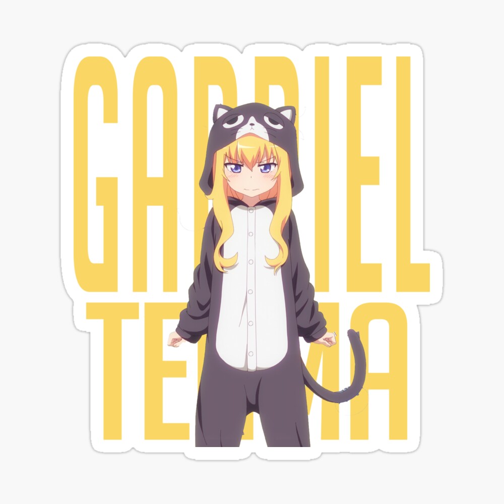 gabriel tenma gabriel dropout poster by lbeatty redbubble redbubble