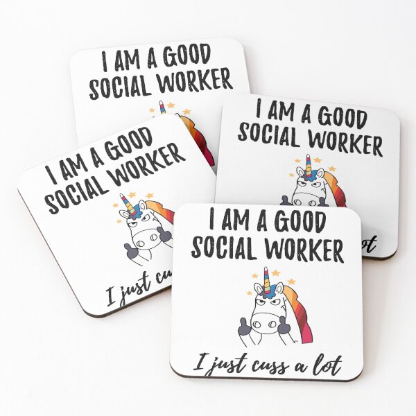 Artikelvorschau, I am a good social worker entworfen und verkauft von Renware.