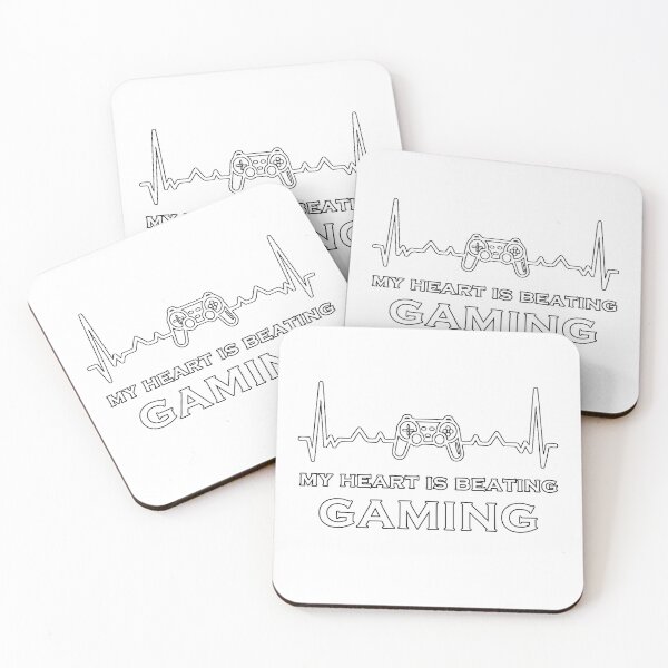 Item preview, Gaming heartbeat designed and sold by Catsloversdotme.