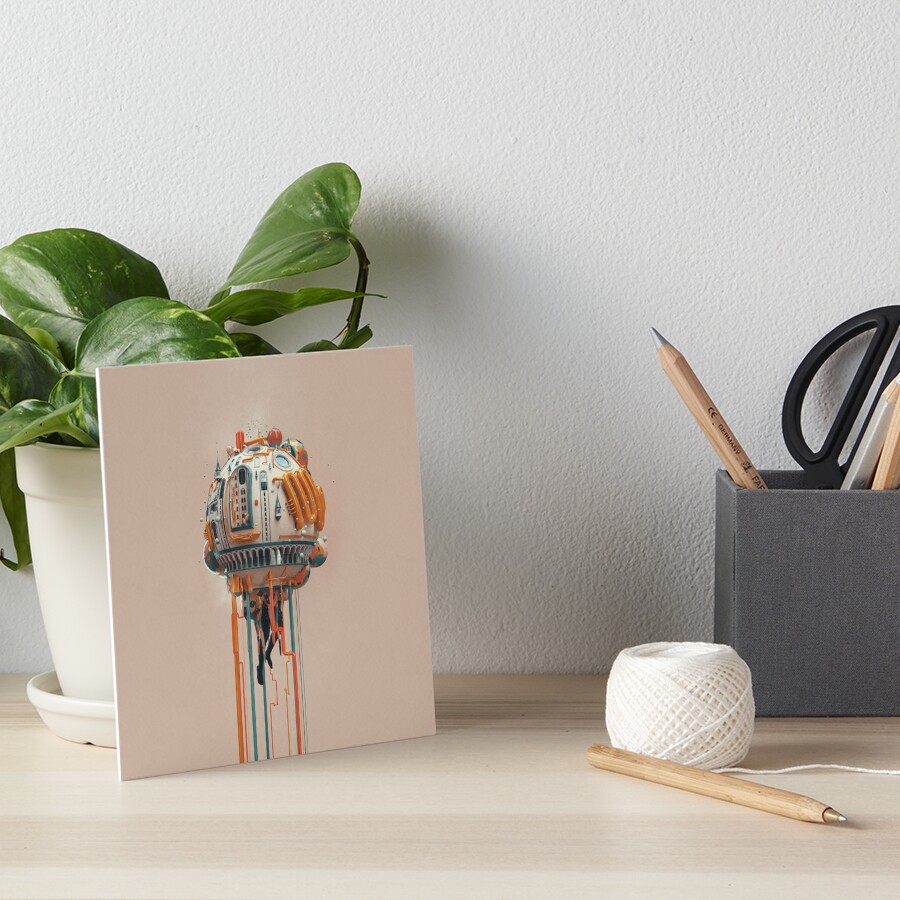 The watertower Art Board Print