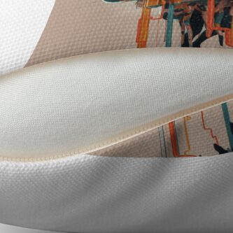 Alternate view of The watertower Throw Pillow
