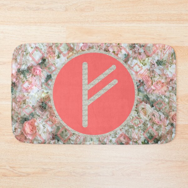 Item preview, Rune Fehu rose petals designed and sold by ivanoel.