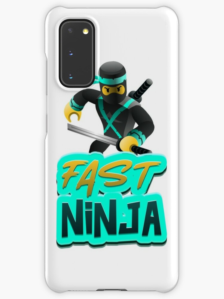 Fast Ninja Roblox Case Skin For Samsung Galaxy By Rhecko Redbubble - ninja en roblox