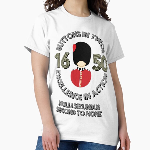 Buttons in Twos - Coldstream Guards Classic T-Shirt