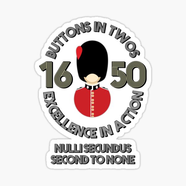 Coldstream Guards Armée Britannique Drapeau Autocollant Vinyle Autocollants forces britanniques