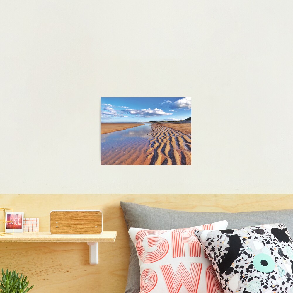 Sand ripples Photographic Print
