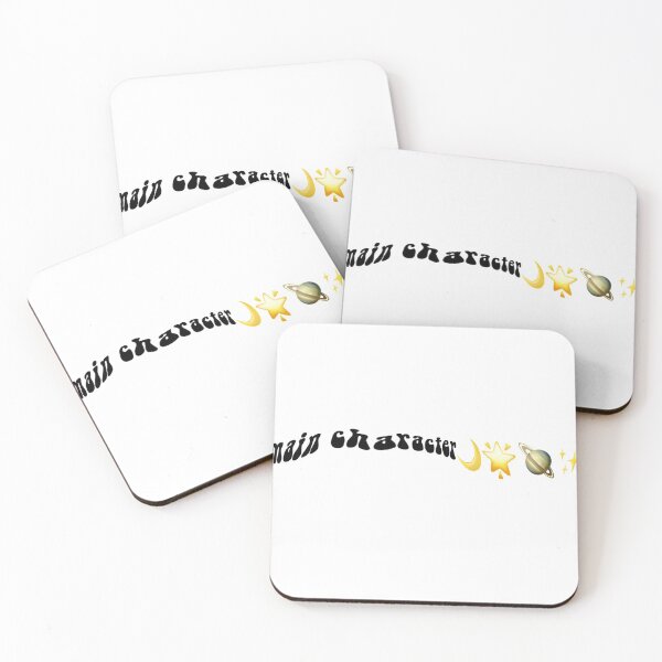 main character???✨ Coasters (Set of 4)