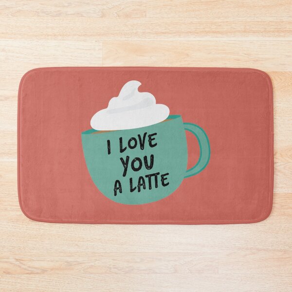 Item preview, I Love You A Latte designed and sold by bubbliciousart.