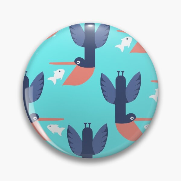 Item preview, Diving Hungry Pelican designed and sold by creativinchi.
