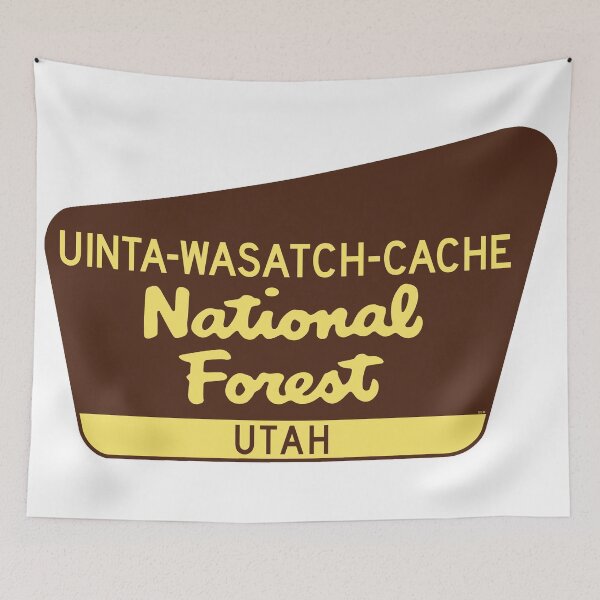 Item preview, UINTA-WASATCH-CACHE National Forest Utah Sign designed and sold by DESTINATIONS DECAL.