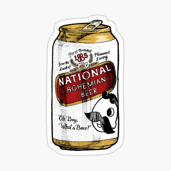 Natty Boh Sticker