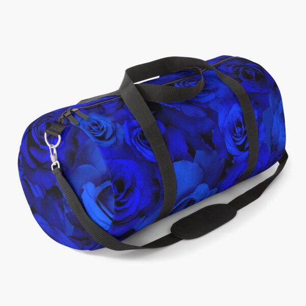 Blue Roses Duffle Bag