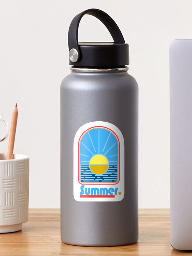 Thumbnail 1 of 3, Sticker, Summer Sunset designed and sold by JTatum95.
