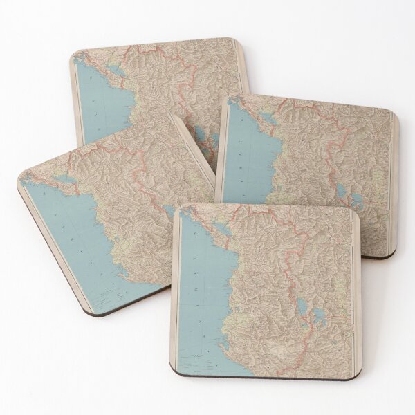 Item preview, Vintage Albania Map (1916) designed and sold by BravuraMedia.