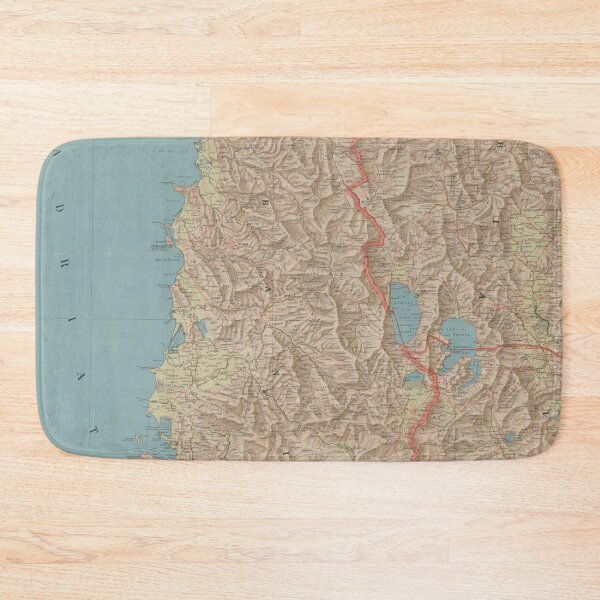 Item preview, Vintage Albania Map (1916) designed and sold by BravuraMedia.