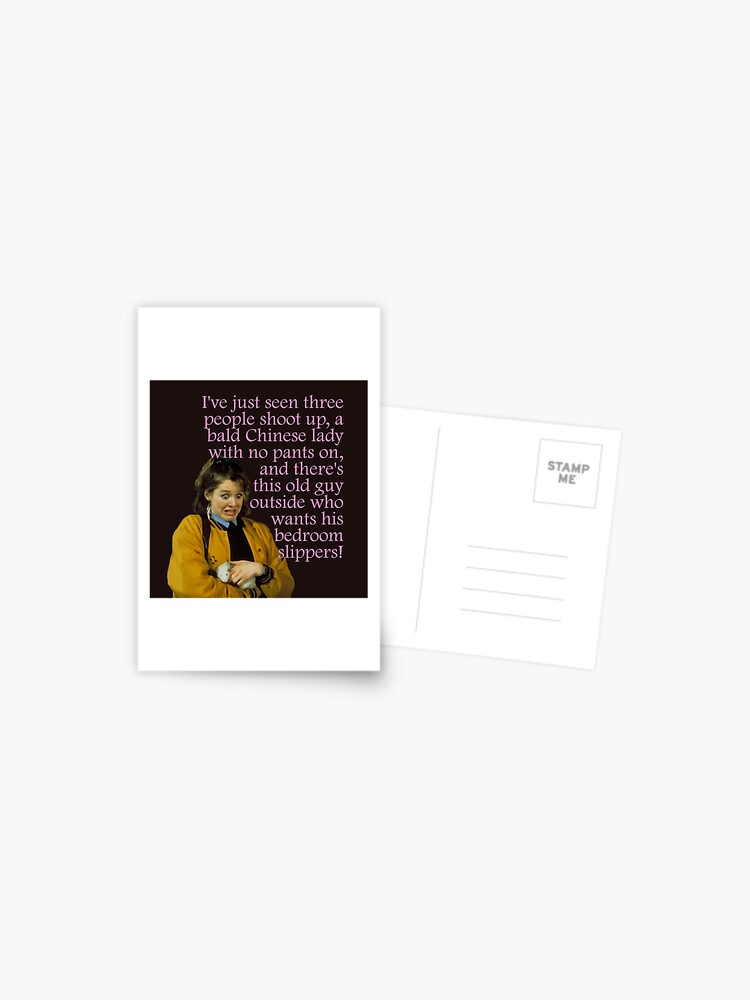 Adventures In Babysitting Brenda Funny Movie Quote Postcard For Sale By Gunsnhoney Redbubble