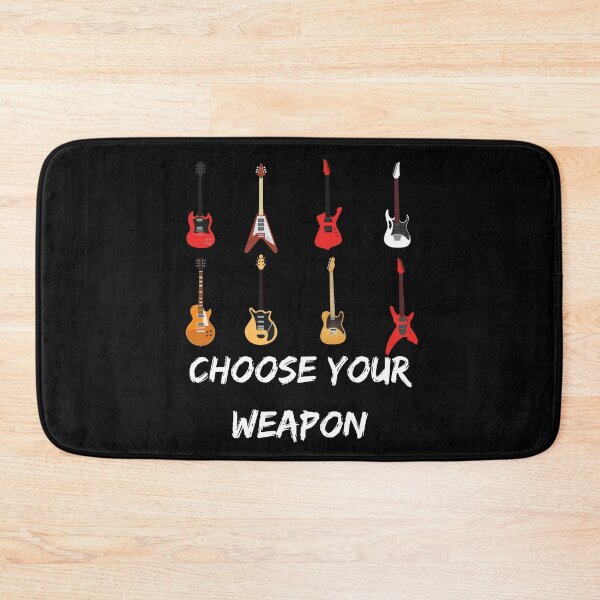 Item preview, Choose Your Guitar Weapon designed and sold by nikkoseb.