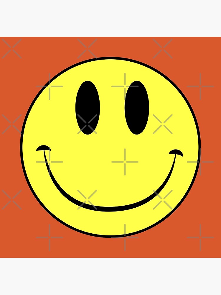 "Acid House Smiley Face" Poster by BennyBearProof Redbubble