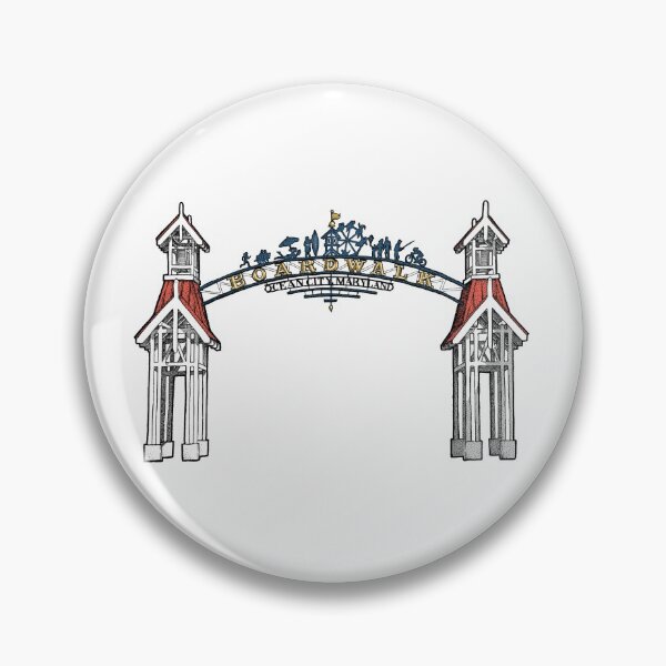 Item preview, Ocean City Boardwalk designed and sold by Elizabeth Weglein.