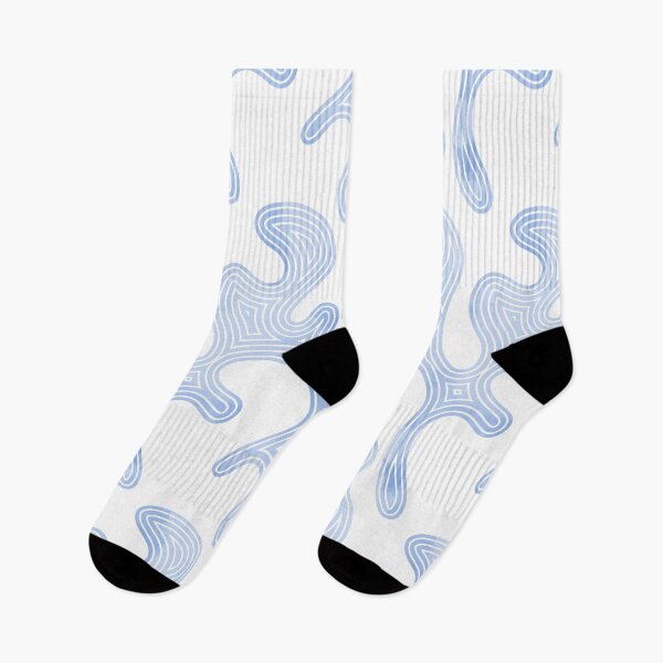 Item preview, Peaceful Tessellations Coastal Grandmother Blue Abstract Pattern designed and sold by creativinchi.