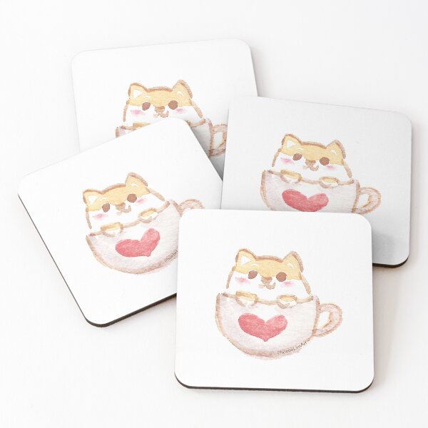 Item preview, Coffee Lover - Pup in a Cup designed and sold by PhoebeLimArt.