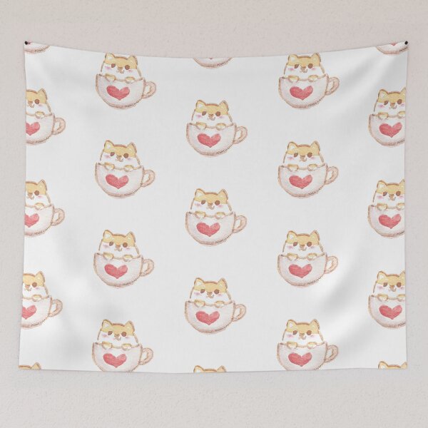 Item preview, Coffee Lover - Pup in a Cup designed and sold by PhoebeLimArt.