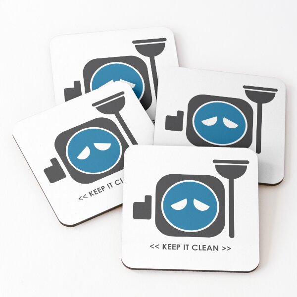 Item preview, Keep it Clean Blue designed and sold by KDesign13.