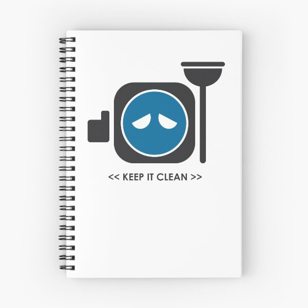 Item preview, Keep it Clean Blue designed and sold by KDesign13.