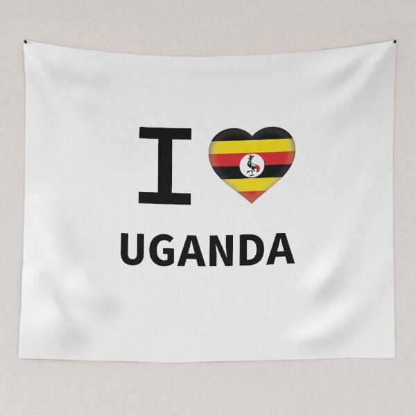 Item preview, I HEART UGANDA designed and sold by Mxdesign888.