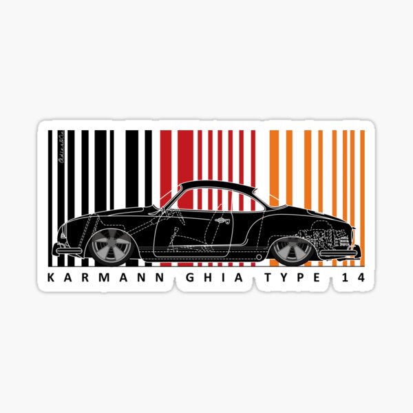 Aircooled k ghia Sticker