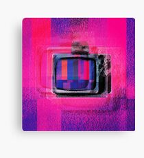 ON MY HOTEL TV Canvas Print