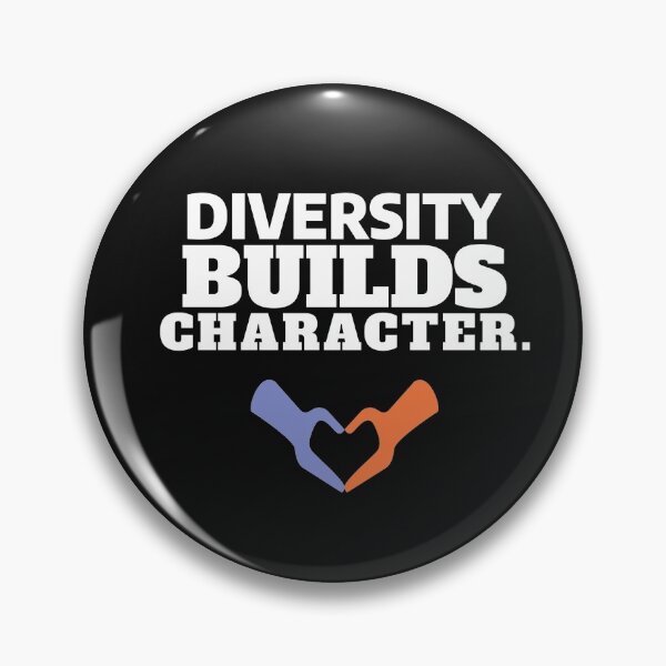 Item preview, Diversity Builds Character designed and sold by SharpThreadZ.