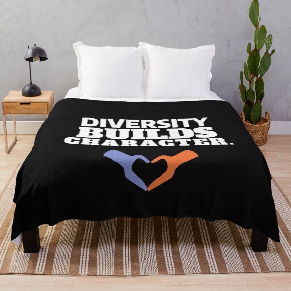 Item preview, Diversity Builds Character designed and sold by SharpThreadZ.