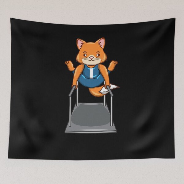 Item preview, Track and field cat designed and sold by Weilichesmag.