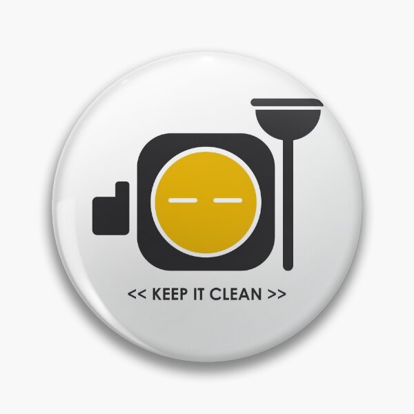Item preview, Keep it Clean Yellow designed and sold by KDesign13.