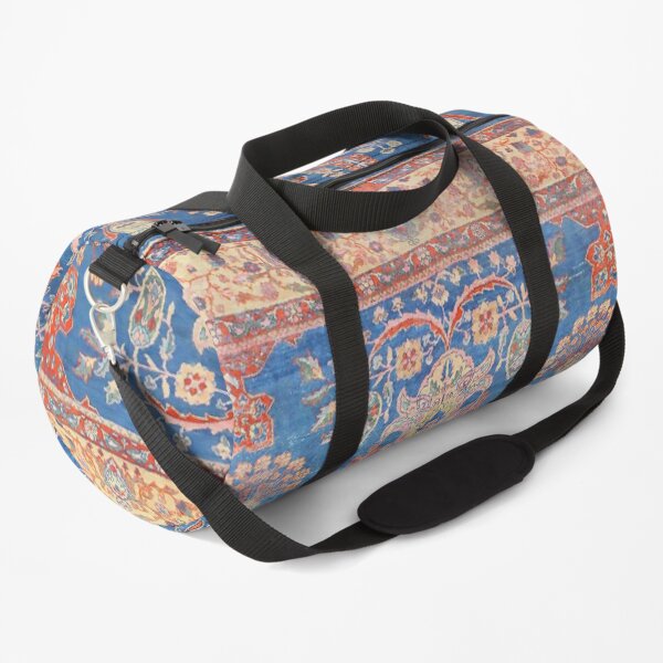 Persian Sultanabad Antique Rug Print Duffle Bag