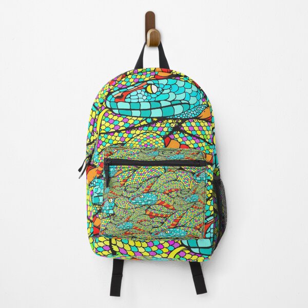 Item preview, Snakes are dangerous, patterns with snake skin designed and sold by Mauswohn.
